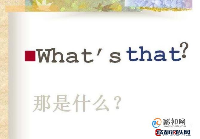 that意思是"那个",也用来代指单数名词.