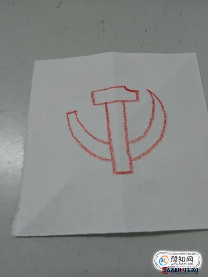 党徽简笔画怎么画