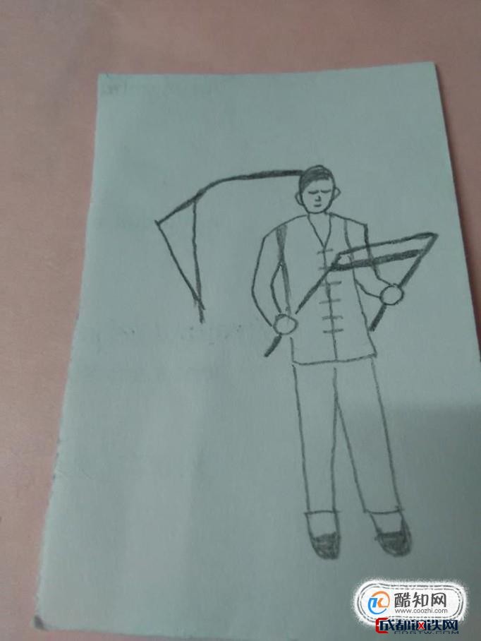 骆驼祥子拉车简笔画怎么画