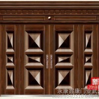 别墅门 玻璃门 酒店大门浙江铜铝门永康铝钛合金别墅大门图片
