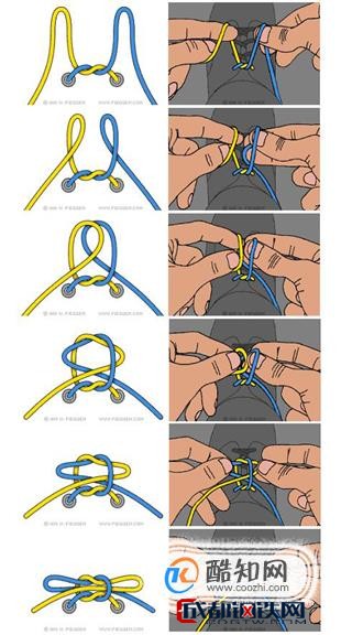 欧文5代鞋带绑法图解图片