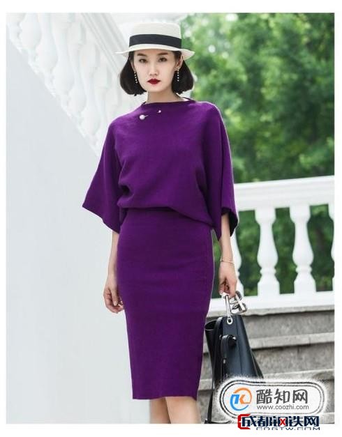 紫色冬裙怎么搭配图片图片