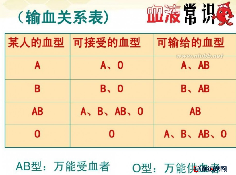 稀有血型排名罕见图片