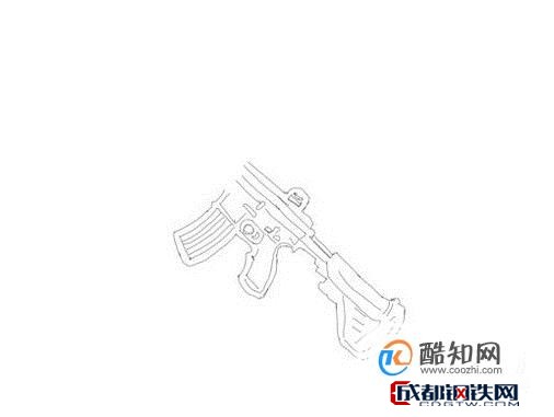 m416突擊步槍怎麼畫