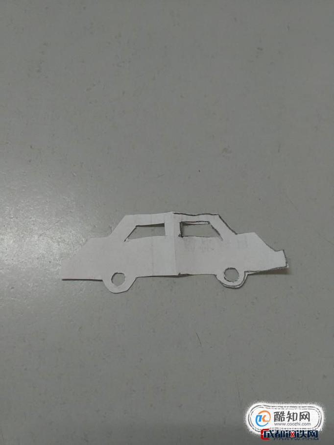 小汽车剪纸教程图片