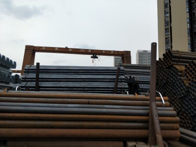 管材直销 直缝焊管 Q235焊管 建筑外墙脚手架钢管 架子管图3