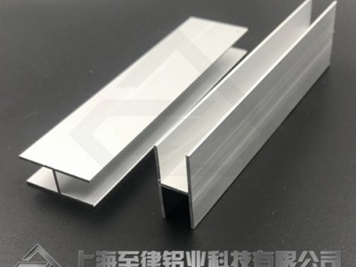 铝合金工字钢开模定制加工工字铝木纹转印一上海至律铝业图2