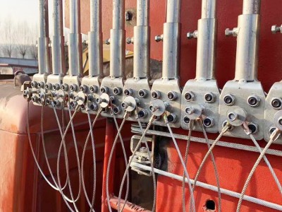 金诺 厂家提供  圆钢钢丝绳 圆钢轨道钢丝绳转动伸缩蓬布图1