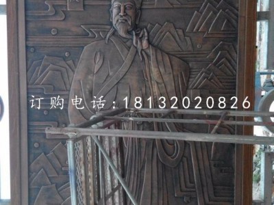 板材铜浮雕锻铜人物浮雕图3
