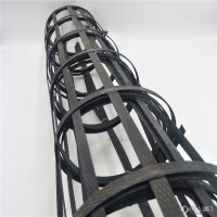 泰安钢塑土工格栅厂家  支持定制生产双向拉伸钢塑土工格栅 凸结点钢塑土工格栅