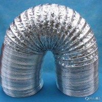 直径200膜布保温软管 铝箔空调软管 空调软管 空调伸缩软管