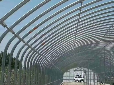 房山 汽车大梁C型钢冬暖大棚图1