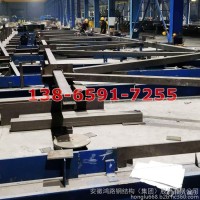【鸿路】海外钢结构管道桁架加工 供应高性价比钢结构厂房 全国发货施工