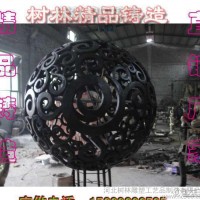 不锈钢镂空球304不锈钢大球 金属球 装饰球雕塑球铁艺球价格
