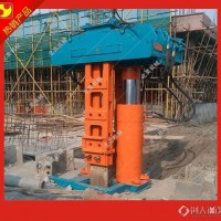 北奕 挖机带拔桩机 拔H型钢 适用于管道铺设 隧道工程   拔h型钢