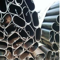 厂家供应 异型钢管加工 渭南  镀锌平椭圆管批发