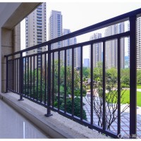 惠门 锌钢连廊护栏厂家 连廊护栏设计生产安装施工