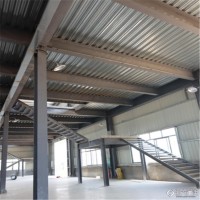 钢结构雨棚 轻型钢结构厂房定做 五鸿钢构