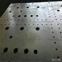 Q235B钢板切割 打眼钢板 加工钢板网 尺寸全