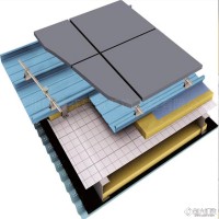 防腐铝镁锰125支座屋面固定连接使用 铝镁锰板 铝镁锰板支座
