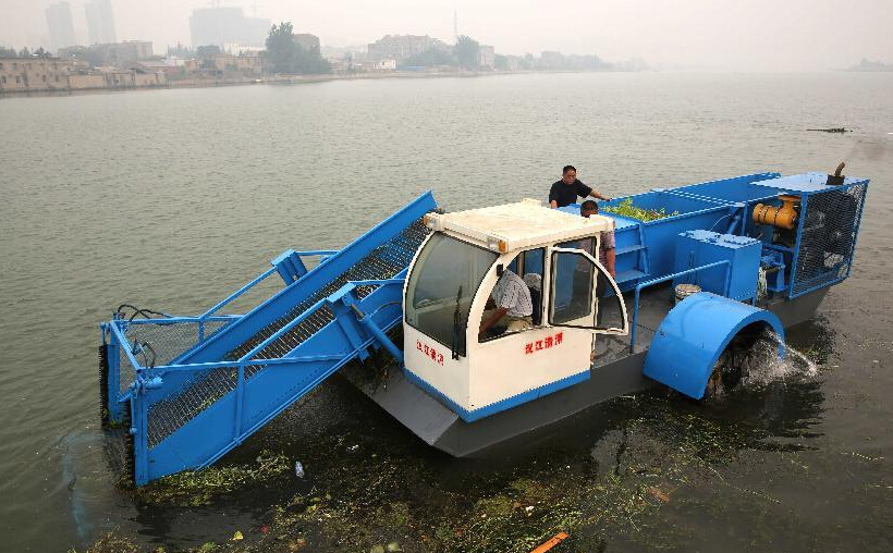 山船機械 垃圾打撈船 環保船 清漂船打撈船 中小型垃圾清理船 廠家