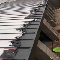 领宸 430型铝镁锰屋面板 铝镁锰立边咬合板 大型建筑建材 抗压耐腐蚀