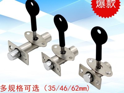 RDA-35SS/RDA-35ASS 304不锈钢管井锁消防通道锁管道家具隐形门锁图1