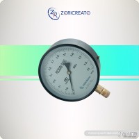 ZORICREATO/卓然天工 耐高温精密压力表 Y150高精度精密压力表 径向精密压力表 精密压力表0.25级