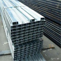 钢结构用C型钢 镀锌C型钢 长度定尺 陕西可切割打孔