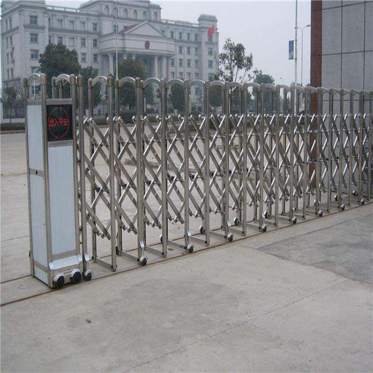 中山市 不锈钢伸缩门不锈钢伸缩门厂家单位用不锈钢伸缩门