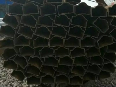 家具管异型管大棚镀锌椭圆钢管扁管建筑家具装饰多规格 无缝异型管图2