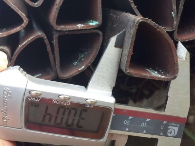 家具管异型管大棚镀锌椭圆钢管扁管建筑家具装饰多规格 无缝异型管图3