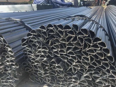 家具管异型管大棚镀锌椭圆钢管扁管建筑家具装饰多规格 无缝异型管图1