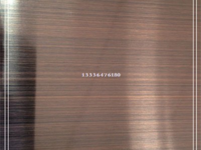 冠宸不锈钢现货供应鞍山304不锈钢彩色板卷板304玫瑰金各种颜色各种规格图3