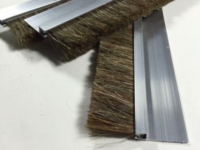 叁明 马毛刷 酒店宾馆旋转门门底马毛条刷 工业马毛刷 耐磨耐高温条刷图3