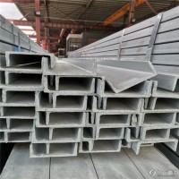 镀锌槽钢 Q345E槽钢 12.5镀锌槽钢 幕墙工程用镀锌槽钢