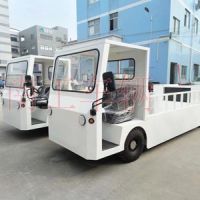 2噸座駕式純電動(dòng)平板拖車 電動(dòng)工具拖車