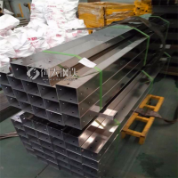 不锈钢工业焊管304非标矩形管316厚壁方通50x75 50*90 50*110x120x130