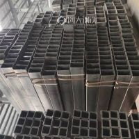 广告制品架钢管 2520不锈钢无缝方管 坡口打孔加工 0.3-10mm厚