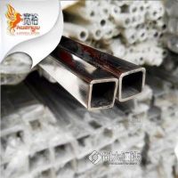 直销304拉丝不锈钢管扁管10*80mm标准ASTM A554小口径不锈钢方通管