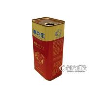 深圳工厂供应1.5升马口铁方罐1.5升亚麻籽油铁罐方形山茶油稻米油铁罐定制。