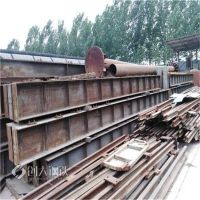 天津市天车配套钢轨上门回收-北京二手行车梁拆除回收