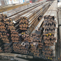 深圳轨道批发厂家电话 钢轨路轨 18kg/m 轻轨每根价格