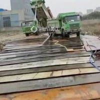 马鞍山含山县走道板铺路铁板钢板出租，回收出售新旧钢板