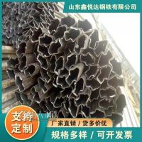 邢台异型钢管厂 鑫悦达 生产厂家 52*72镀锌椭圆管 种类齐全