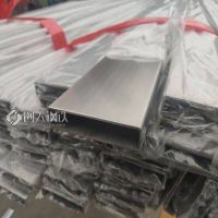 304不锈钢方管155*25不锈钢矩形管80*40拉丝方通200*50