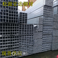 北京方管 矩形管镀锌钢材管建筑工地6米通铁管2*2方管型管材4*6com