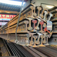 佛山乐从钢铁世界卖路轨 轻型路轨 18kg/m 中普多种规格钢轨出售