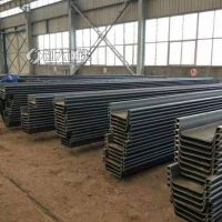 津西钢厂4号桩 围堰钢板桩12米资源 批量优惠