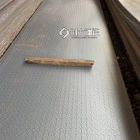 今日钢材市场 Q235花纹钢板建筑工地防滑钢板用